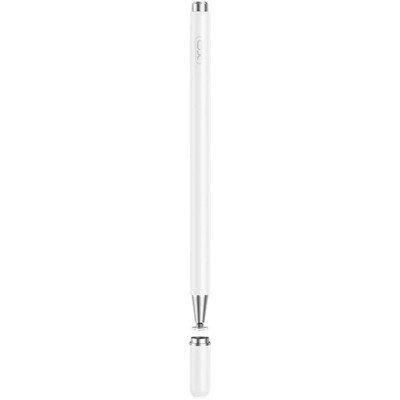 Стилус XO ST-09 Universal (1 вбудований запасний наконечник) White