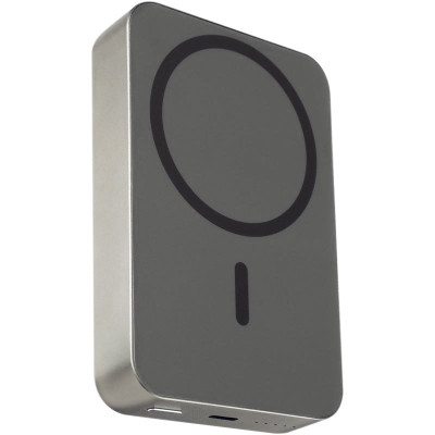 Повербанк с беспроводной зарядкой Gelius Nexus Magnetic Wireless Charge GP-PBW110i 15W 10 000mAh Titanium