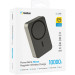 Повербанк с беспроводной зарядкой Gelius Nexus Magnetic Wireless Charge GP-PBW110i 15W 10 000mAh Titanium