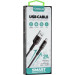 Кабель USB Gelius Smart GP-U08m MicroUSB Black