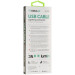 USB Cable Gelius Pro I-Type Lamp GP-UC100 Lightning Black (3A)