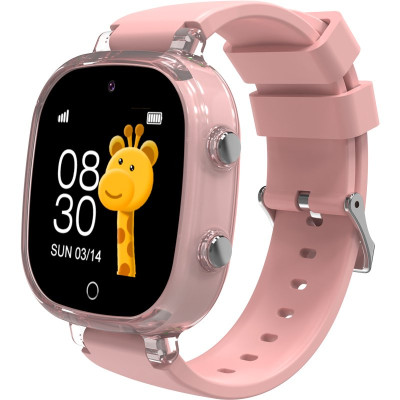 Детские смарт часы Gelius Summer (GP-PK009) с GPS/4G/ESIM Pink