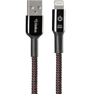 Кабель USB Gelius Pro Smart GP-U08i Lightning Black