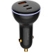 Автомобильное зарядное устройство Gelius Tronex GP-CC012 1USB + 2Type-C 160W Black
