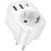 Мережевий зарядний пристрій Gelius Moxie GP-HC050 2USB (QC3.0) + Type-C (PD20W) White