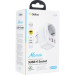 Мережевий зарядний пристрій Gelius Moxie GP-HC050 2USB (QC3.0) + Type-C (PD20W) White