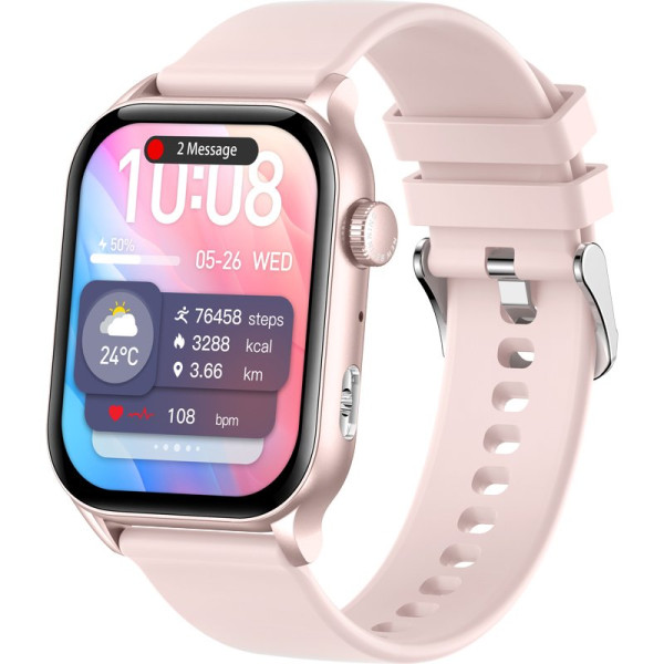 Смарт часы Gelius Amazwatch Light (GP-SW015) Pink