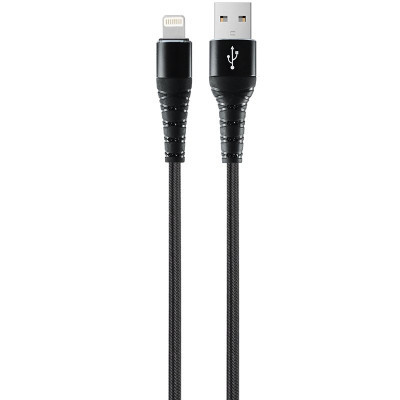 Кабель USB Gelius Fast Speed 2 GP-UC05i Lightning (1м) (22.5W) Black