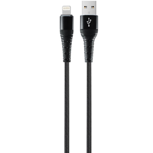 Кабель USB Gelius Fast Speed 2 GP-UC05i Lightning (1м) (22.5W) Black