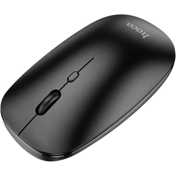 Беспроводная мышь Hoco GM15 Art dual-mode (2.4G/BT) Black