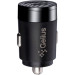 Автомобильное зарядное устройство Gelius Inch Twix GP-CC010C USB+Type-C QC/PD (30 Watt) + кабель Type-C/Type-C Black