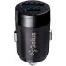 Автомобильное зарядное устройство Gelius Inch Twix GP-CC010C USB+Type-C QC/PD (30 Watt) + кабель Type-C/Type-C Black