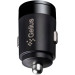 Автомобильное зарядное устройство Gelius Inch Twix GP-CC010C USB+Type-C QC/PD (30 Watt) + кабель Type-C/Type-C Black
