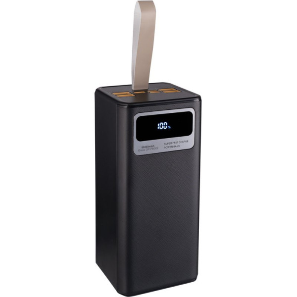 Повербанк Gelius Gross GP-PB309 50000mAh (QC+PD 22.5W/Led) Black