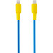 Кабель USB Gelius Full Silicon GP-UCN001CL Type-C to Lightning (1.2m) (20W) Yellow/Blue
