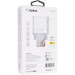 Мережевий зарядний пристрій Gelius Merge GP-HC060 GAN USB+Type-C 35W (QC/PD/PPS) White