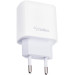 Мережевий зарядний пристрій Gelius Merge GP-HC060 GAN USB+Type-C 35W (QC/PD/PPS) White