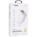 Мережевий зарядний пристрій Gelius Merge GP-HC060 GAN USB+Type-C 35W (QC/PD/PPS) White