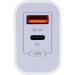 Мережевий зарядний пристрій Gelius Merge GP-HC060 GAN USB+Type-C 35W (QC/PD/PPS) White