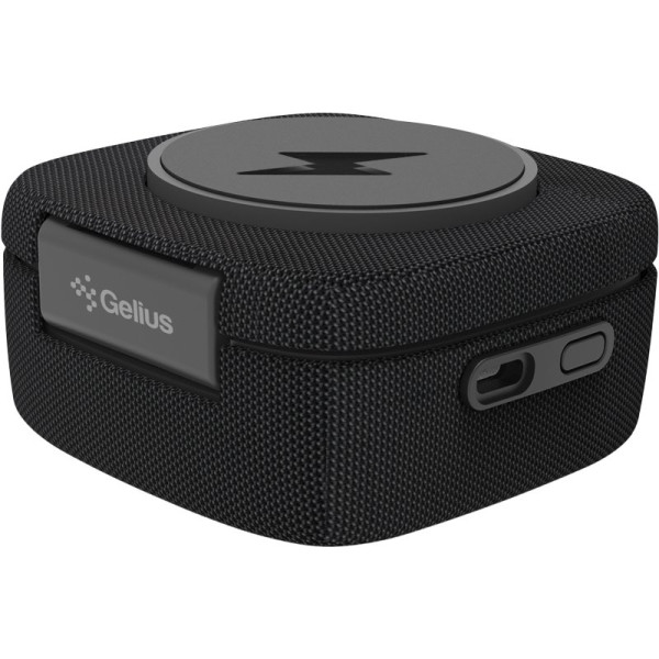 Bluetooth колонка с беспроводной зарядкой Gelius AirBeat GP-BS550 Black