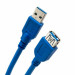 USB 3.0 удлинитель 1,5м AM-AF Blue