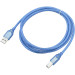 Кабель для принтера AM-BM 3m Blue
