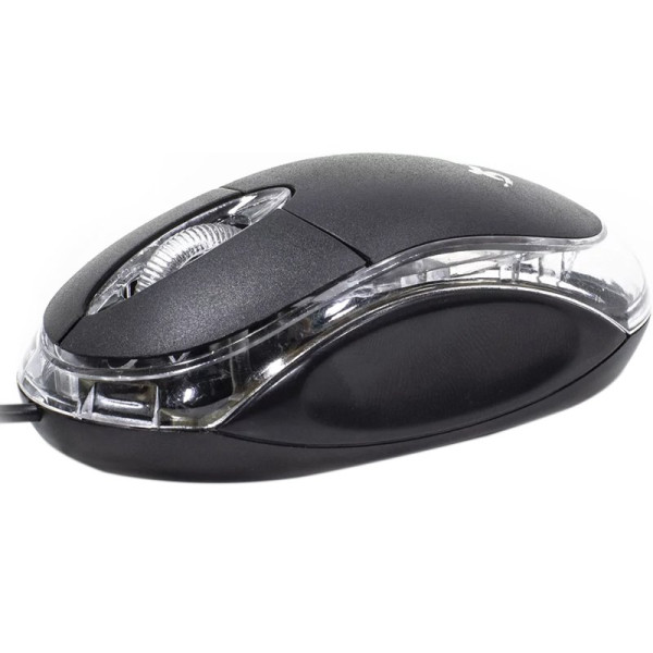 Мышь USB Jeqang JM-009 LED 1200dpi Black