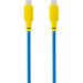 Кабель USB Gelius Full Silicon GP-UCN001CC Type-C to Type-C (1.2m) (60W) Yellow/Blue