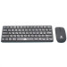 Комплект беспроводные клавиатура + мышь ZORNWEE G1000 Black
