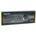 Комплект беспроводные клавиатура + мышь ZORNWEE G1000 Black