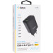 Мережевий зарядний пристрій Gelius Power Pulse GP-HC057 65W USB+2Type-C (QC/PD/PPS) Black