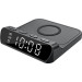 Настольные часы с беспроводной зарядкой Gelius Oasis GP-SDC03 Black