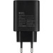 Сетевое зарядное устройство Gelius Power Pulse GP-HC057 65W USB+2Type-C (QC/PD/PPS) + кабель Lumin Lamp Type-C to Type-C Black