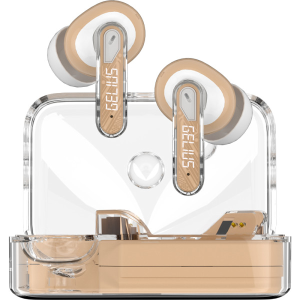 Безпровідні навушники TWS Gelius Incredible 2 GP-TWS033X Beige (12 міс)