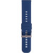 Ремешок для смарт-часов универсальный Flat head style (22мм) Dark Blue