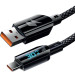 Кабель USB Gelius Screen GP-UCN008 USB-A to Type-C (1.2m) (30W) Black