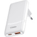 Сетевое зарядное устройство Gelius VoltX GP-HC067 GaN 65W 1USB + 1Type-C White