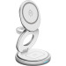Бездротовий зарядний пристрій Gelius Foldy 3в1 15W GP-WC011 White