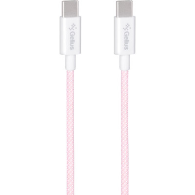 Кабель USB Gelius iCable GP-UCN010 Type-C to Type-C (1,2m) (60W) Pink