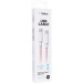 Кабель USB Gelius iCable GP-UCN010 Type-C to Type-C (1,2m) (60W) Pink