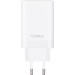 Сетевое зарядное устройство Gelius Elevaro GP-HC065 65W USB+2Type-C (QC/PD/PPS) + кабель Gelius One Type-C to Type-C White