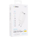 Сетевое зарядное устройство Gelius Elevaro GP-HC065 65W USB+2Type-C (QC/PD/PPS) + кабель Gelius One Type-C to Type-C White