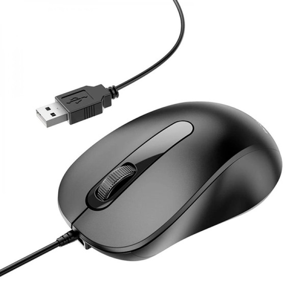 Мышь USB Borofone BG4 Black