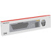 Комплект беспроводные клавиатура + мышь Fantech Go WK895 Silent Click Titan Grey