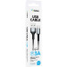 Кабель USB Gelius Cafule GP-UCN002C USB-A to Type-C (1.2m) (3A) Black