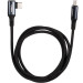 Кабель USB Gelius Corner GP-UCN011 Type-C to Type-C (1,2m) (100W) Black