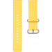 Ремешок для смарт-часов универсальный Flat marine style (22мм) Yellow