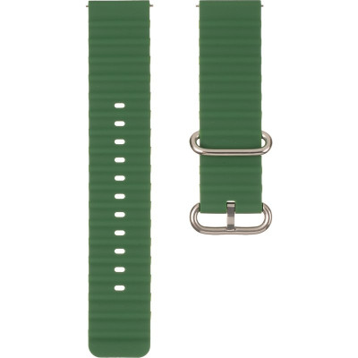 Ремешок для смарт-часов универсальный Flat marine style (22мм) Green