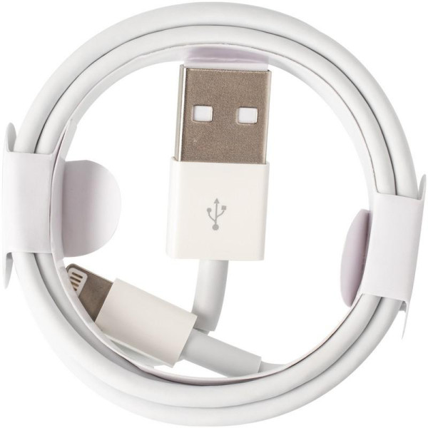 USB Cable Lightning Foxconn 1m (1.8A) (тех.пак)