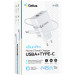 Мережевий зарядний пристрій Gelius X-Duo PRO 45W GP-HC053 + кабель Type-C/Type-C White